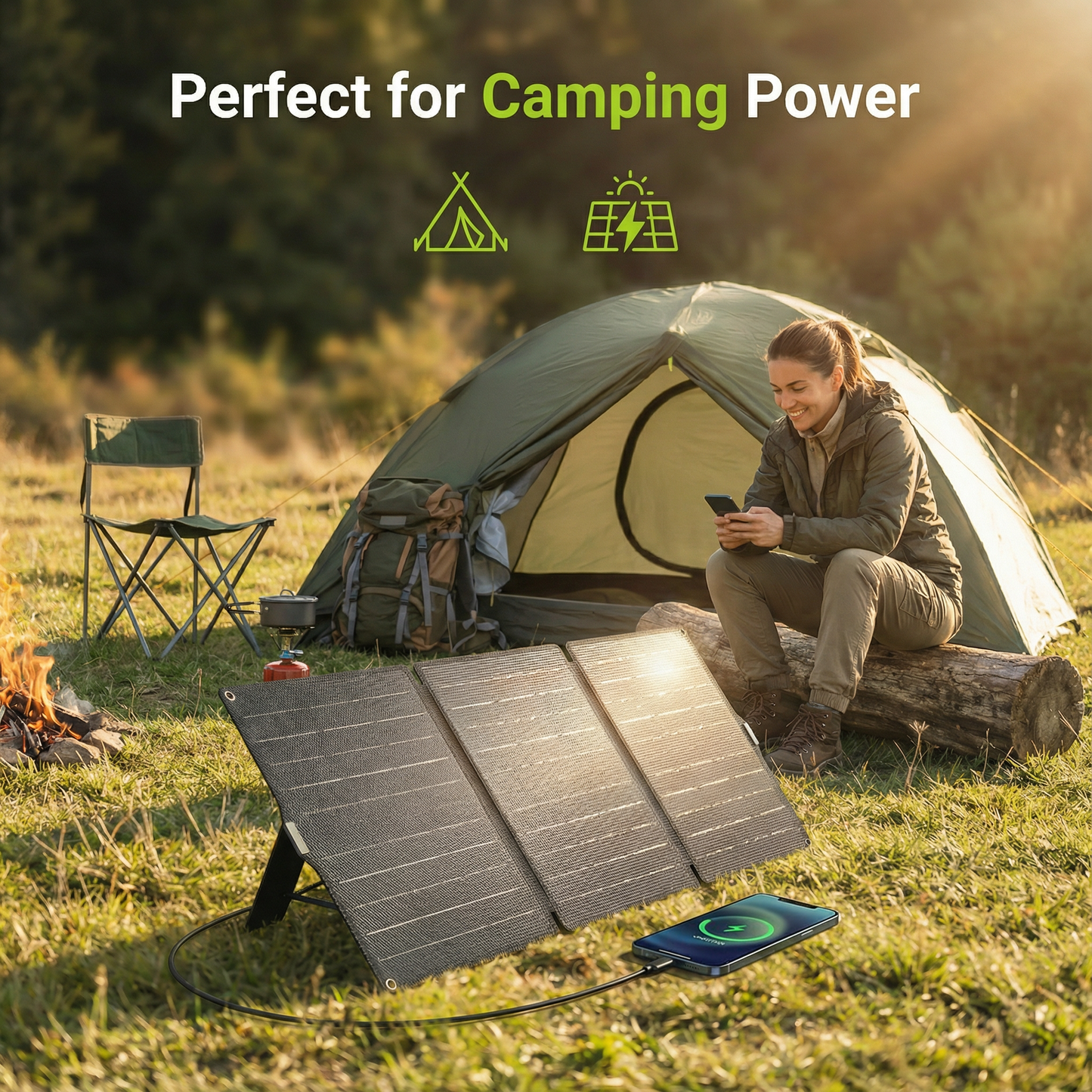 HS30 – 30W Foldable Solar Panel