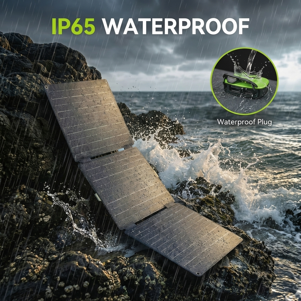 HS30 – 30W Foldable Solar Panel