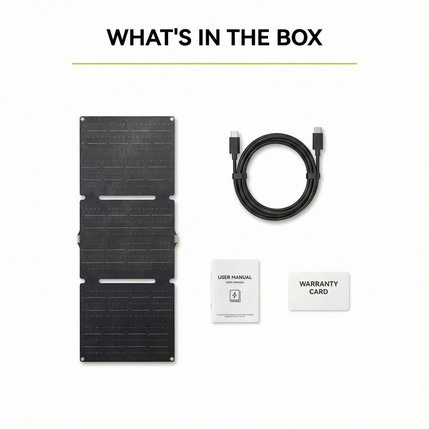 HS30 – 30W Foldable Solar Panel