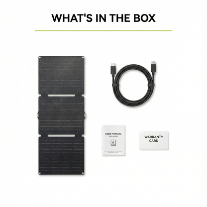 HS30 – 30W Foldable Solar Panel