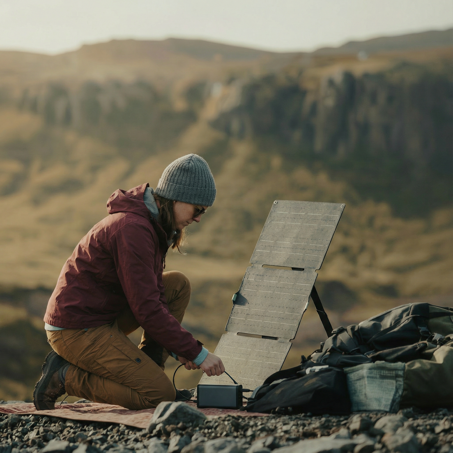 HS30 – 30W Foldable Solar Panel